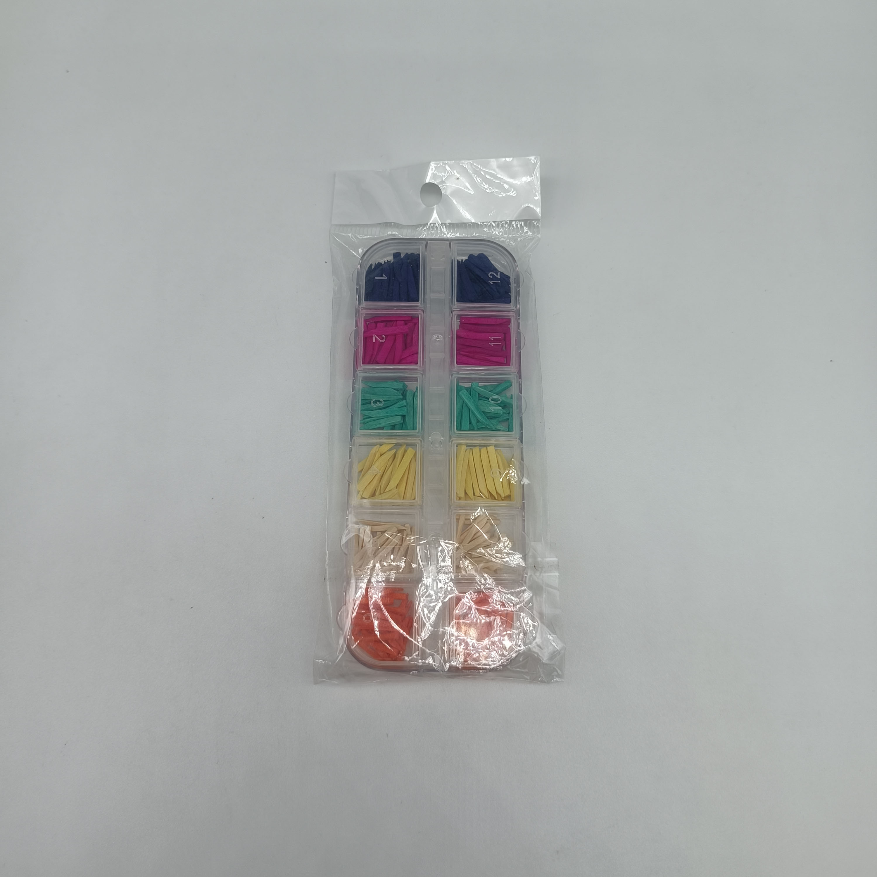 Disposable dental wooden wedge colorful fixing wedge